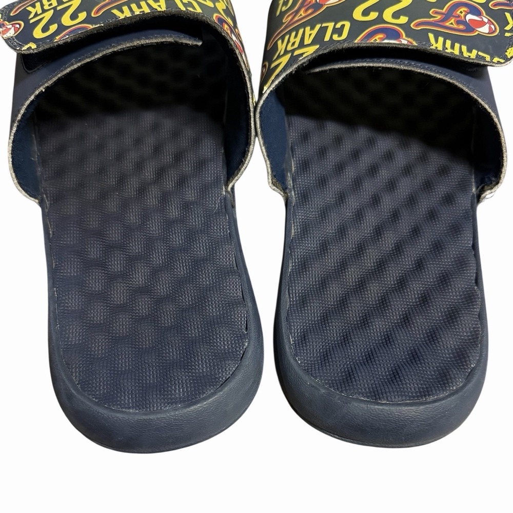 Indiana Fever Caitlin‎ Clark Slide Sandals ISlide WNBA Size 11 Blue Unisex READ - Picture 7 of 9